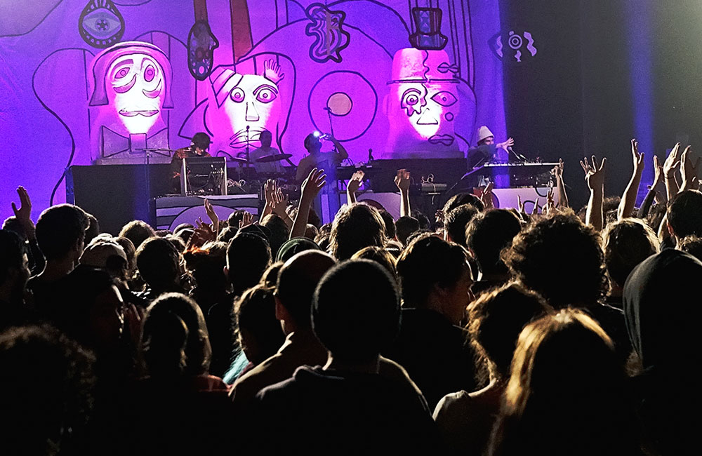 Animal Collective, Roseland Theater, photo by Autumn Andel