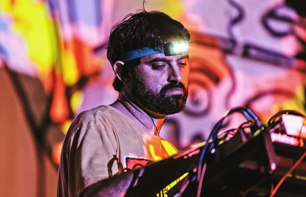 Animal Collective, Roseland Theater, photo by Autumn Andel