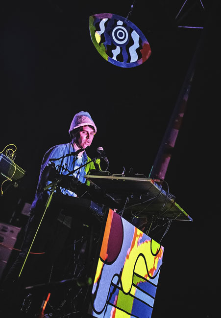 Animal Collective, Roseland Theater, photo by Autumn Andel