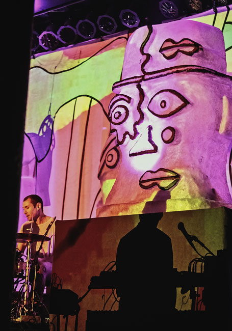 Animal Collective, Roseland Theater, photo by Autumn Andel