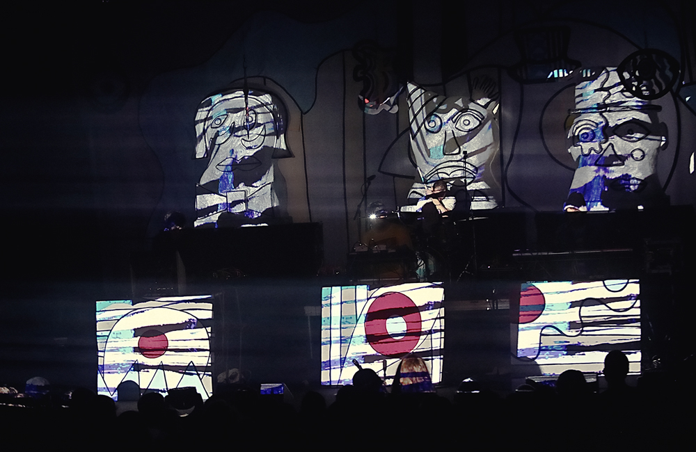 Animal Collective, Roseland Theater, photo by Autumn Andel