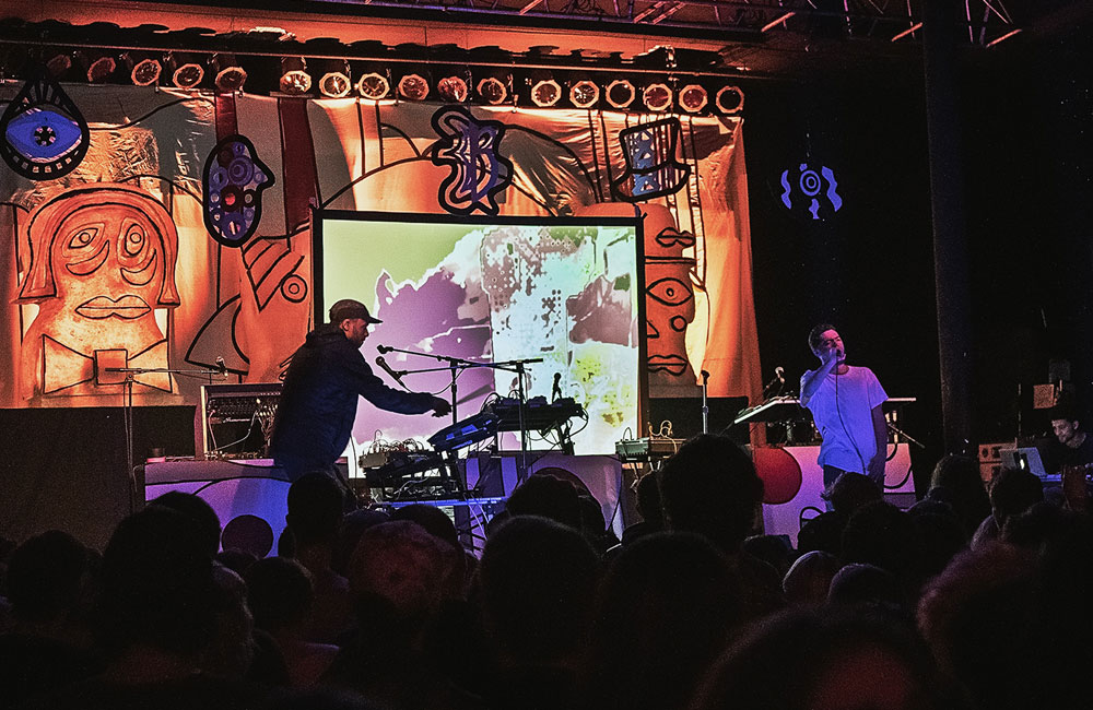 Ratking, Roseland Theater, photo by Autumn Andel