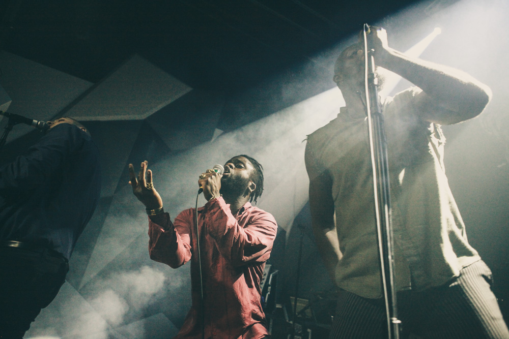 Young Fathers, Holocene, photo by Tojo Andrianarivo