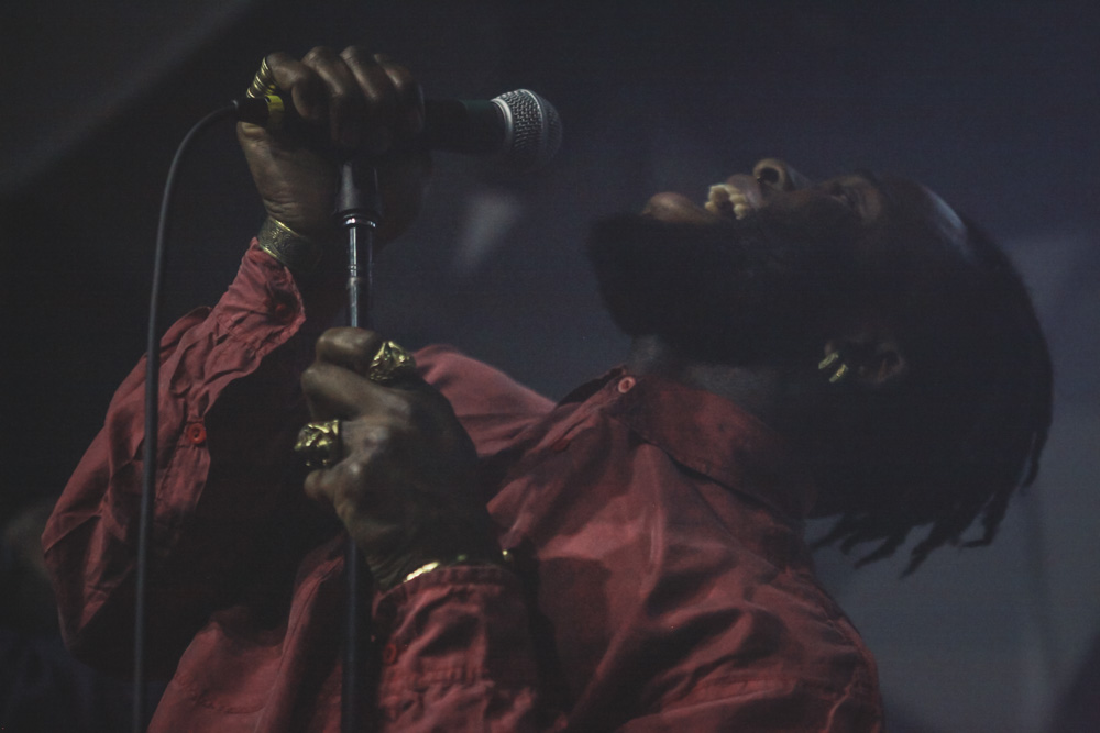 Young Fathers, Holocene, photo by Tojo Andrianarivo
