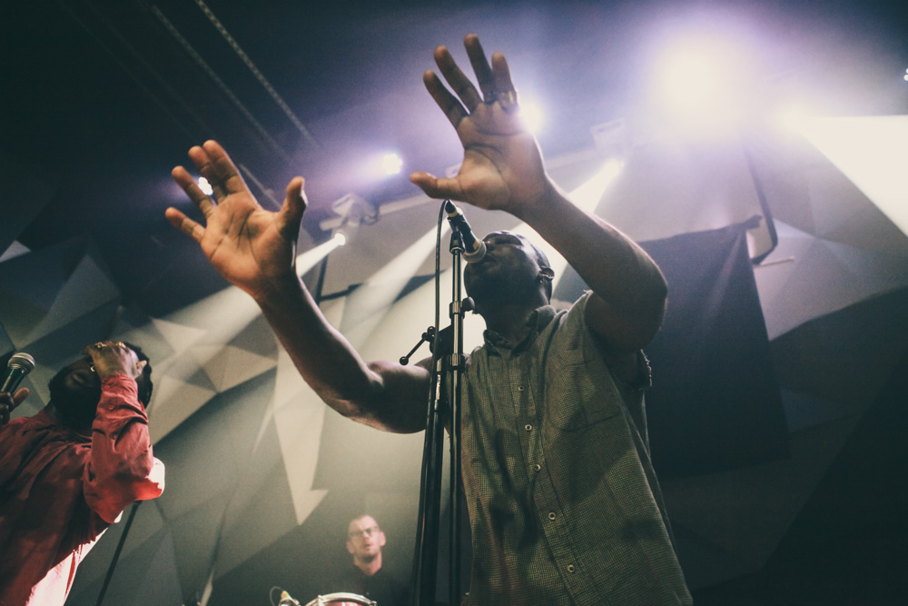 Young Fathers, Holocene, photo by Tojo Andrianarivo
