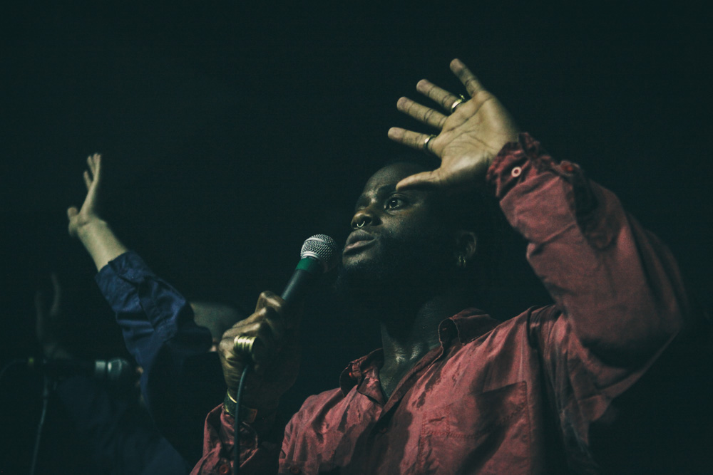 Young Fathers, Holocene, photo by Tojo Andrianarivo