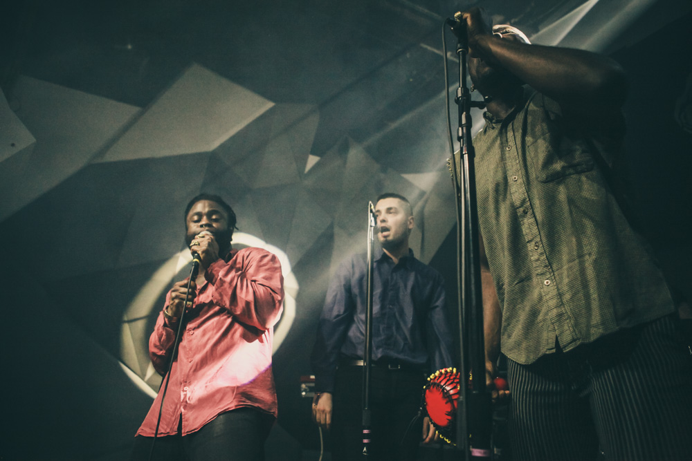Young Fathers, Holocene, photo by Tojo Andrianarivo