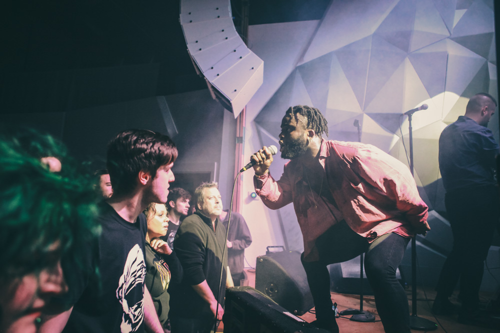 Young Fathers, Holocene, photo by Tojo Andrianarivo