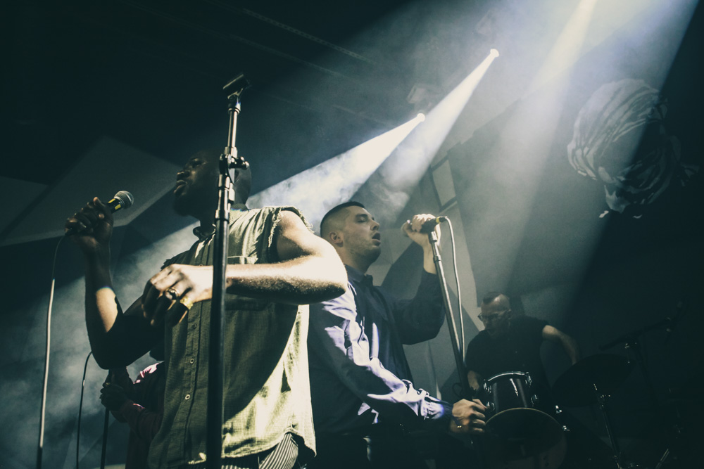 Young Fathers, Holocene, photo by Tojo Andrianarivo