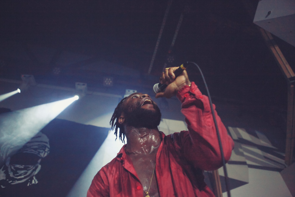 Young Fathers, Holocene, photo by Tojo Andrianarivo