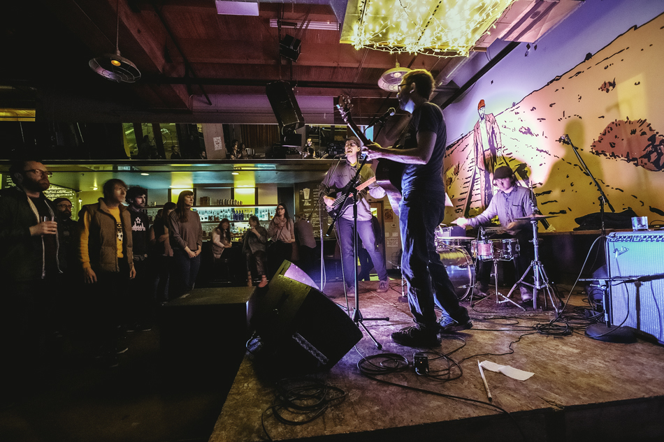 The Woolen Men, Bunk Bar, photo by Autumn Andel