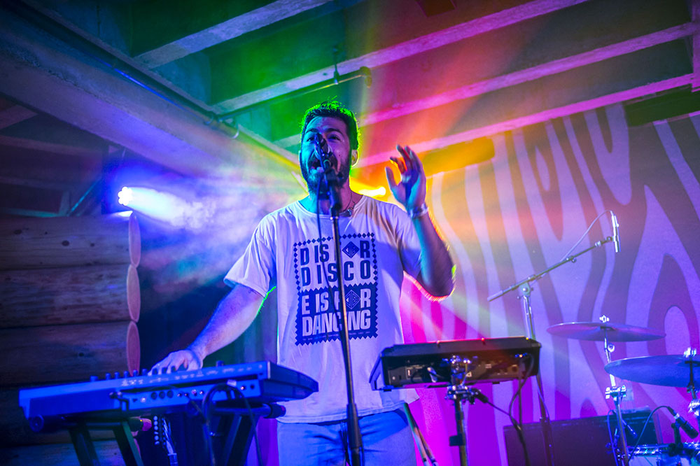 Bag Raiders, Doug Fir Lounge, photo by Jordan Sleeth