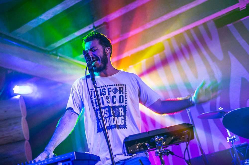 Bag Raiders, Doug Fir Lounge, photo by Jordan Sleeth