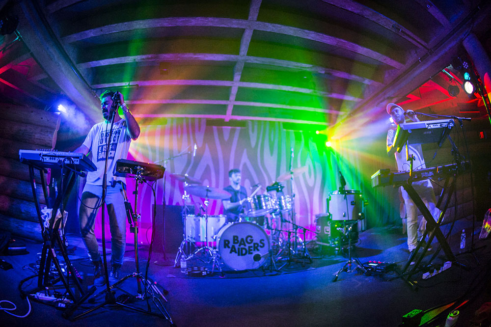 Bag Raiders, Doug Fir Lounge, photo by Jordan Sleeth