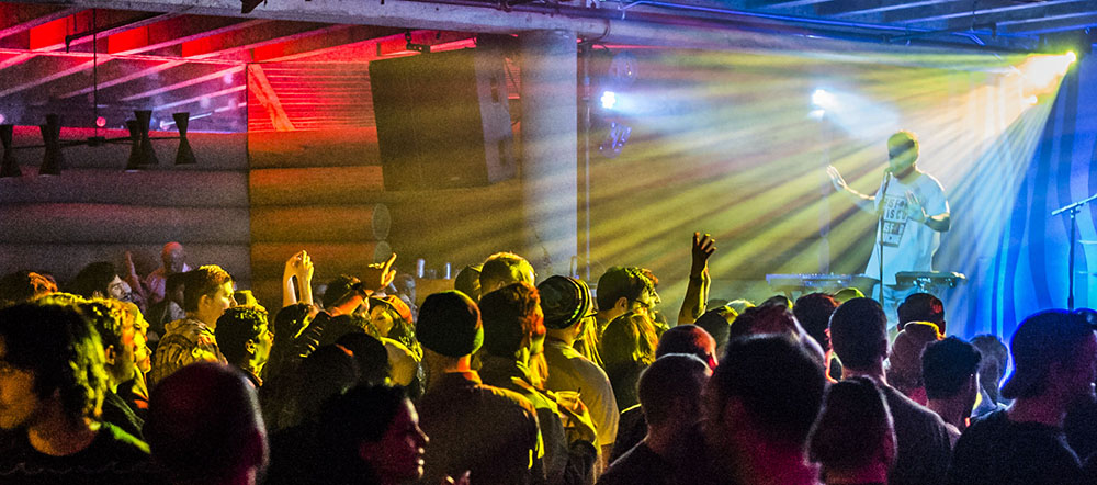 Bag Raiders, Doug Fir Lounge, photo by Jordan Sleeth