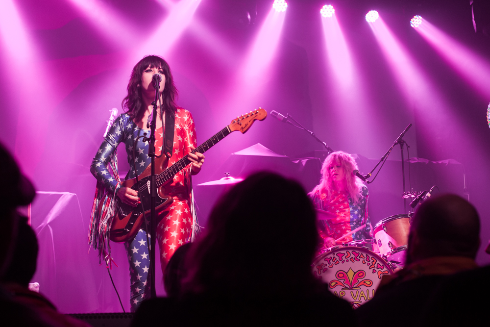 Deap Vally, Wonder Ballroom, photo by Blake Sourisseau