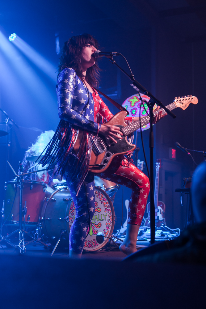 Deap Vally, Wonder Ballroom, photo by Blake Sourisseau