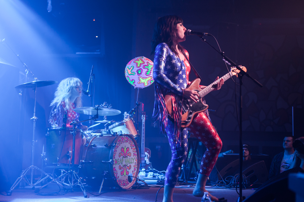 Deap Vally, Wonder Ballroom, photo by Blake Sourisseau