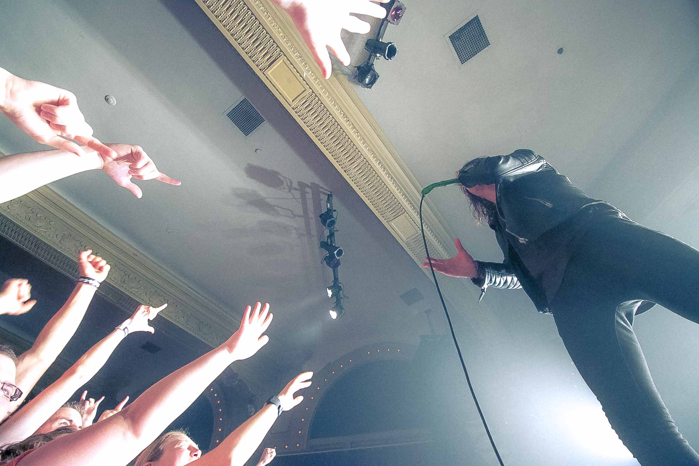 Underoath, Crystal Ballroom, photo by Corey Terrill