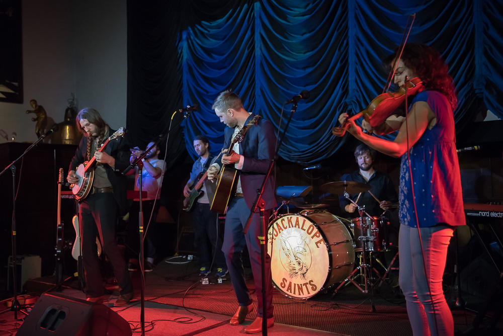 The Jackalope Saints, Mission Theater, photo by Miss Ellanea