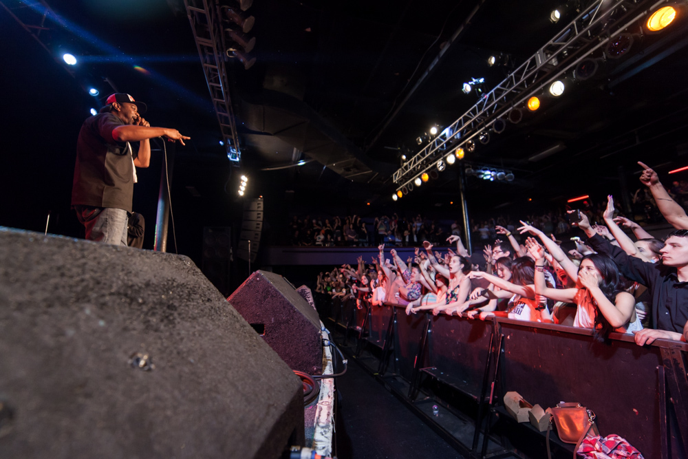 Andre Nickatina, Roseland Theater, photo by Blake Sourisseau