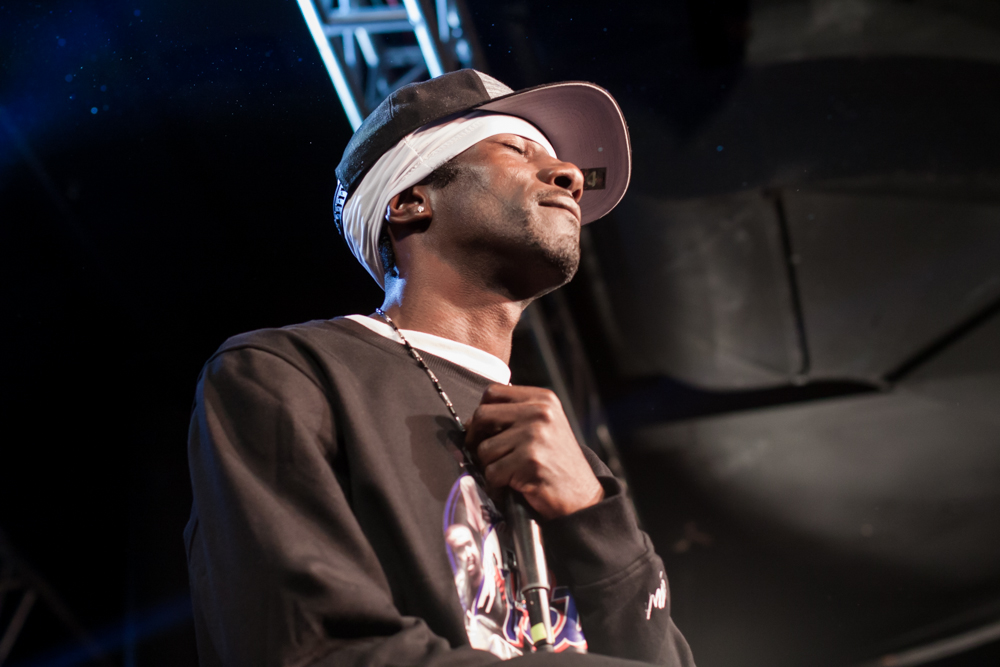 Andre Nickatina, Roseland Theater, photo by Blake Sourisseau