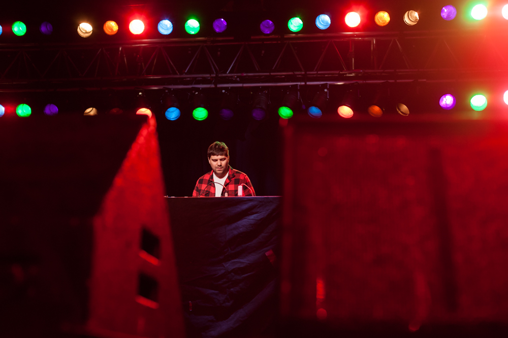 DJ Abilities, Roseland Theater, photo by Blake Sourisseau