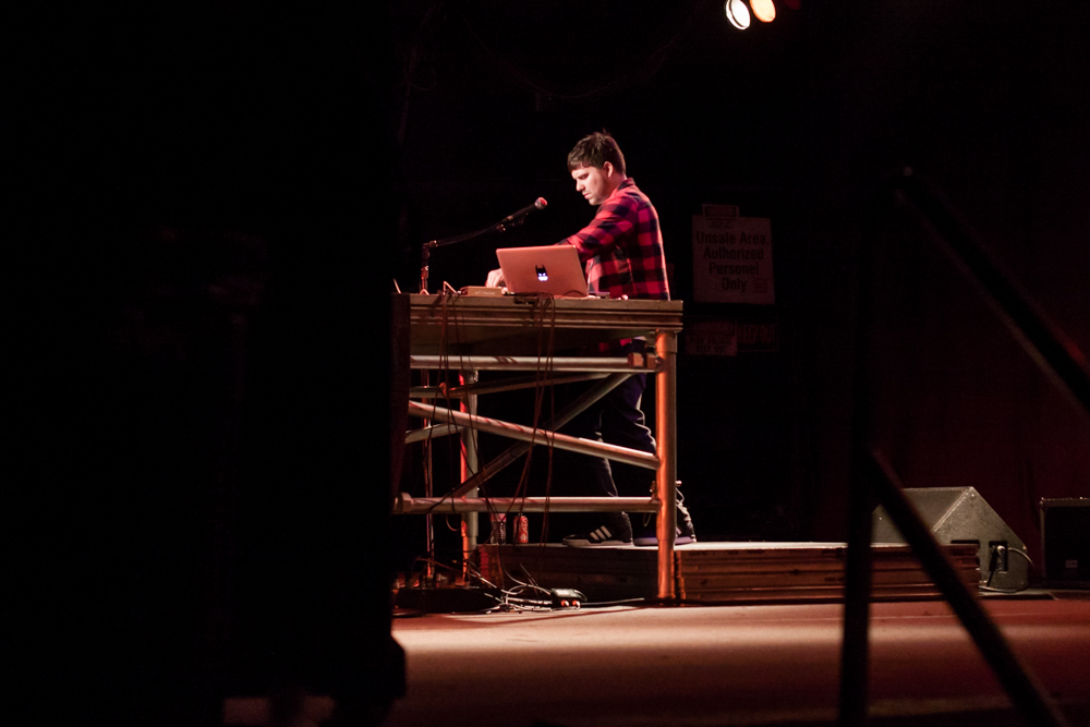 DJ Abilities, Roseland Theater, photo by Blake Sourisseau