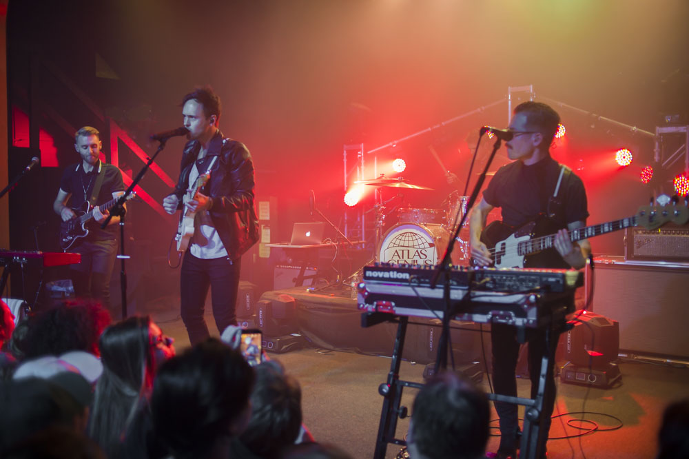Atlas Genius, Hawthorne Theatre, photo by Jordan Sleeth