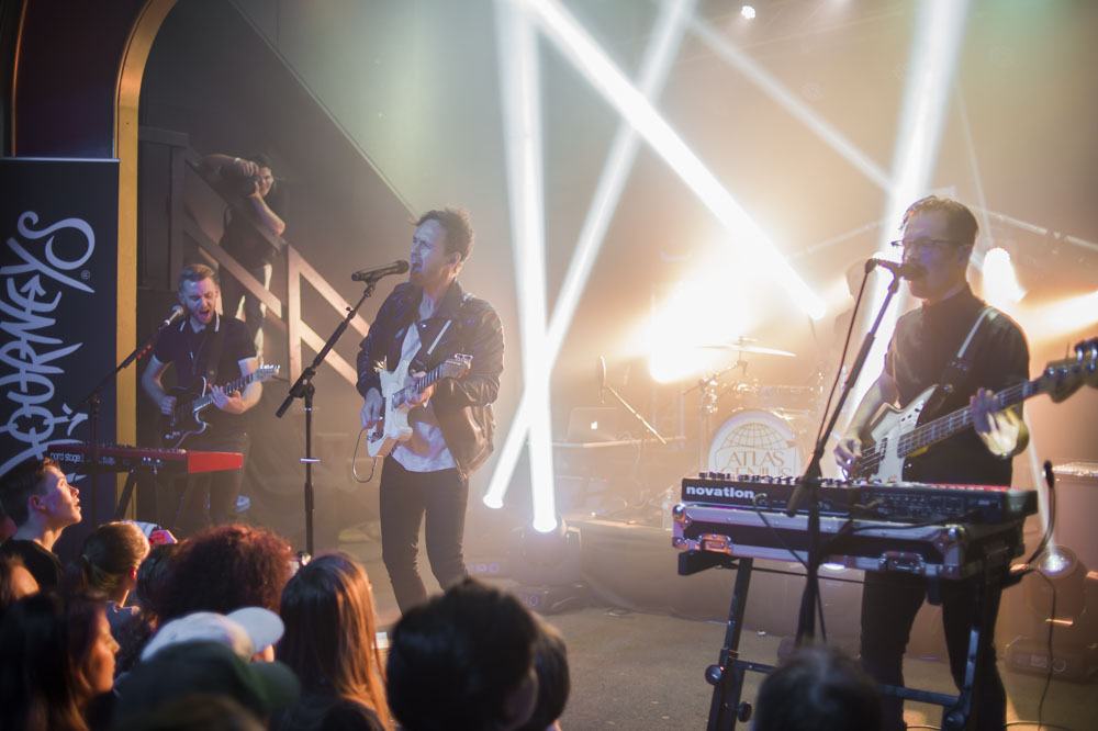 Atlas Genius, Hawthorne Theatre, photo by Jordan Sleeth