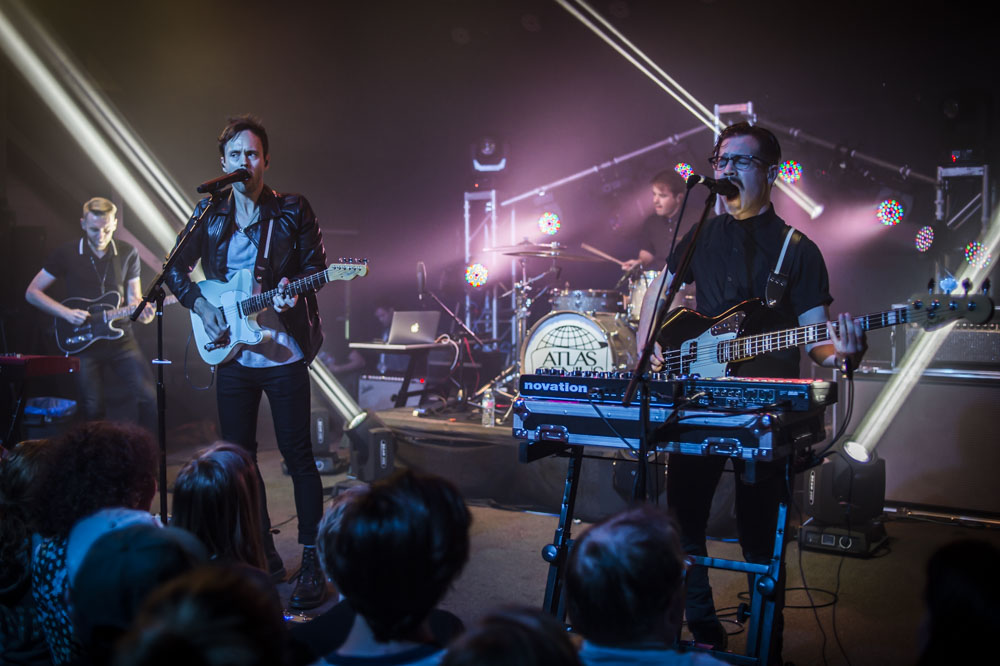 Atlas Genius, Hawthorne Theatre, photo by Jordan Sleeth