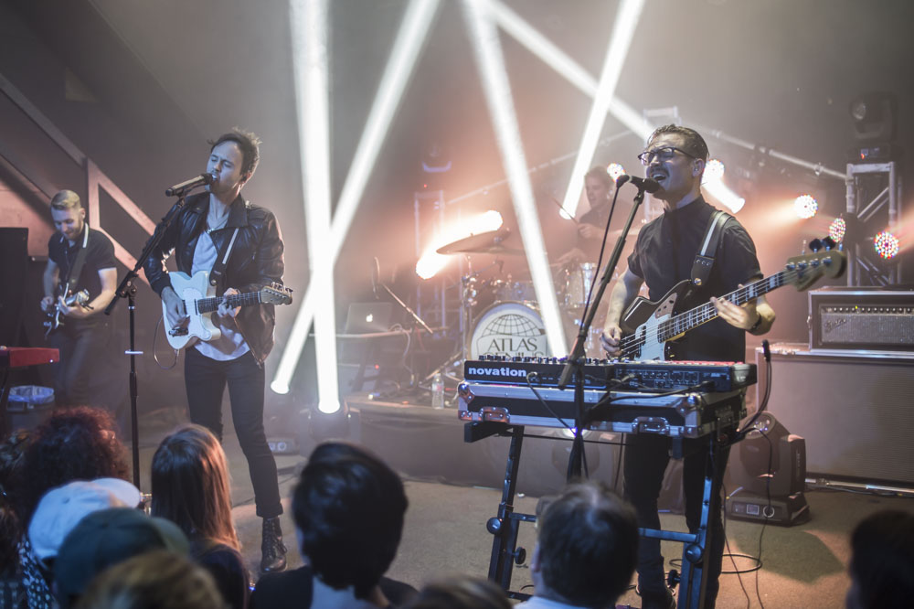 Atlas Genius, Hawthorne Theatre, photo by Jordan Sleeth