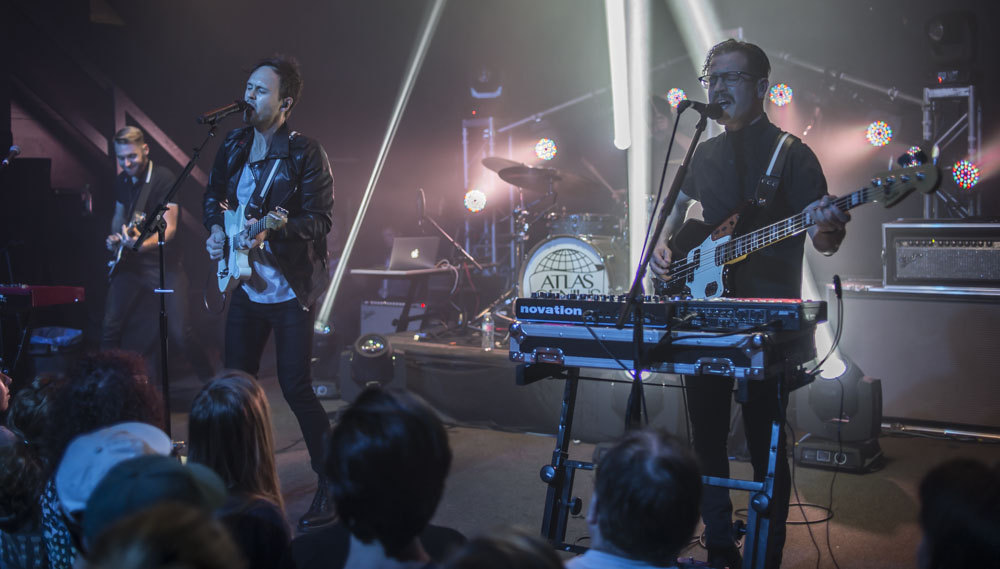 Atlas Genius, Hawthorne Theatre, photo by Jordan Sleeth