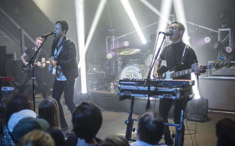 Atlas Genius, Hawthorne Theatre, photo by Jordan Sleeth