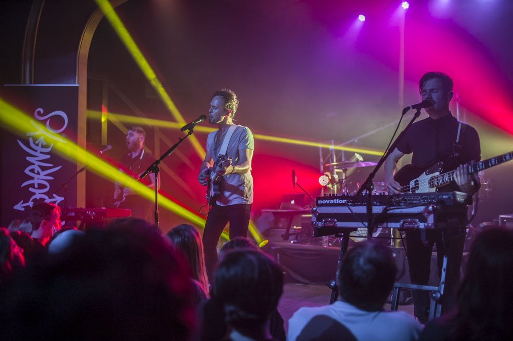 Atlas Genius, Hawthorne Theatre, photo by Jordan Sleeth