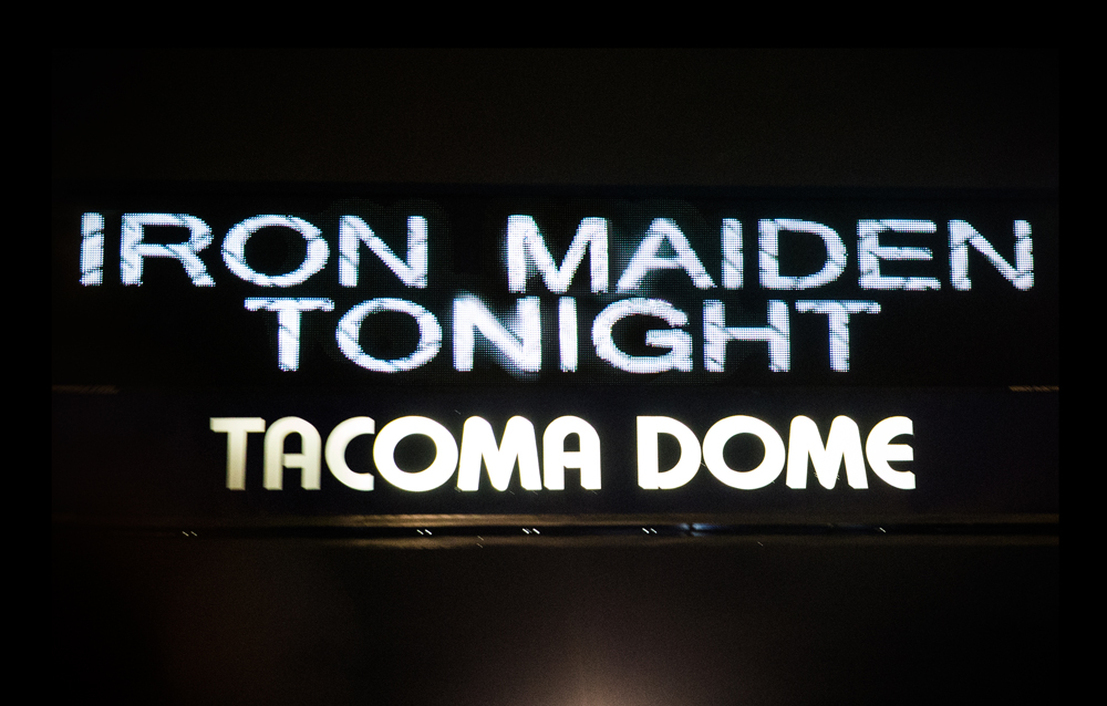 Iron Maiden, Tacoma Dome, photo by Alyssa Herrman