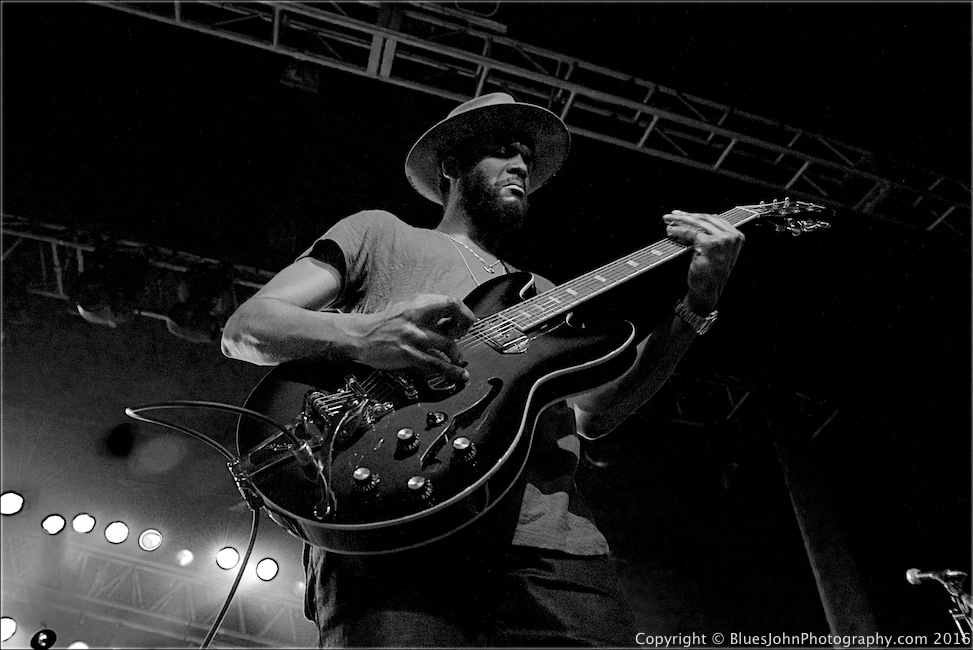 Gary Clark Jr., Roseland Theater, Soul'd Out Music Festival, photo by John Alcala