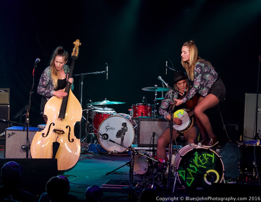 Baskery, Roseland Theater, Soul'd Out Music Festival, photo by John Alcala