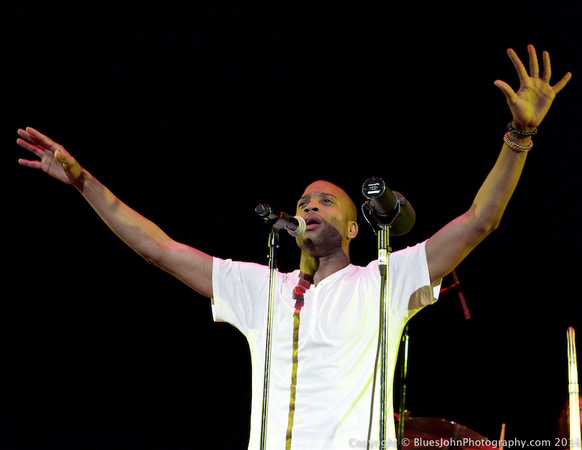 Trombone Shorty & Orleans Avenue, Keller Auditorium, Soul'd Out Music Festival, photo by John Alcala
