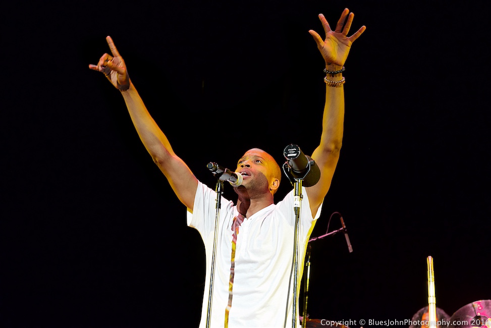 Trombone Shorty & Orleans Avenue, Keller Auditorium, Soul'd Out Music Festival, photo by John Alcala