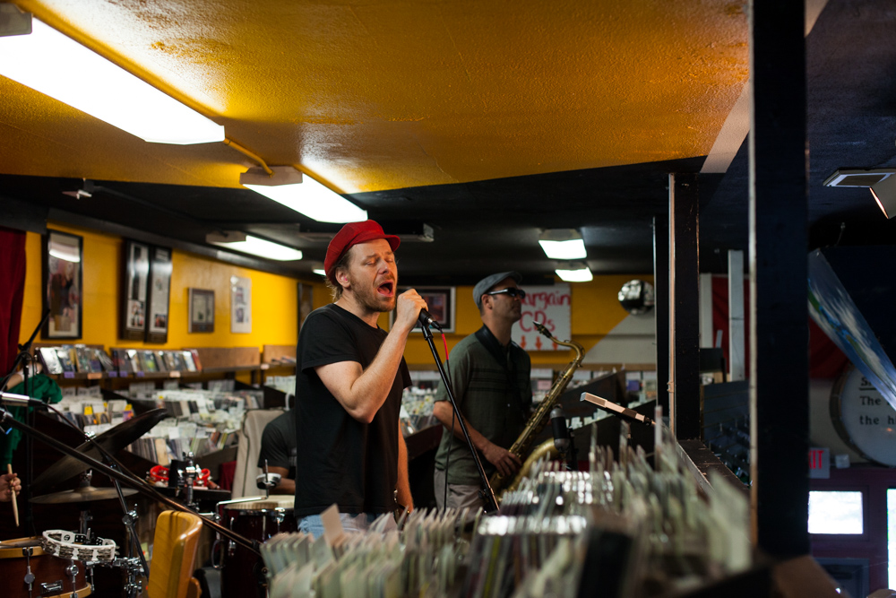 The California Honeydrops, Music Millennium, photo by Blake Sourisseau