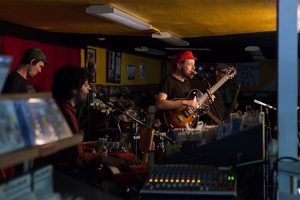 The California Honeydrops, Music Millennium, photo by Blake Sourisseau