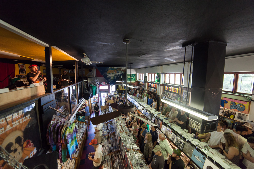 The California Honeydrops, Music Millennium, photo by Blake Sourisseau