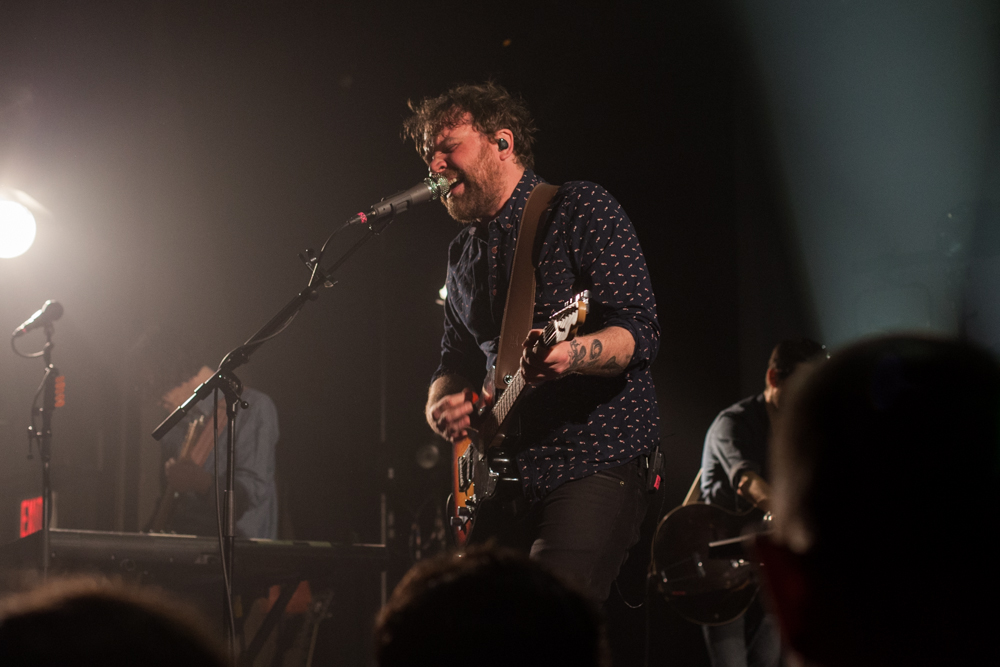 Frightened Rabbit, Wonder Ballroom, photo by Blake Sourisseau