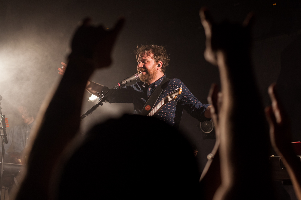 Frightened Rabbit, Wonder Ballroom, photo by Blake Sourisseau