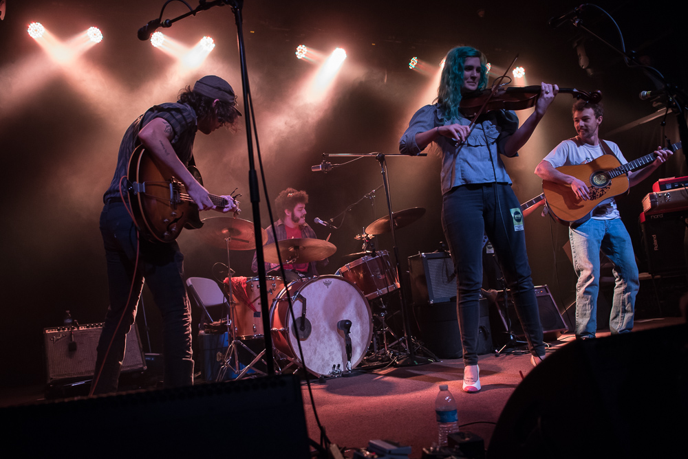 The Hill Dogs, Wonder Ballroom, photo by Miss Ellanea