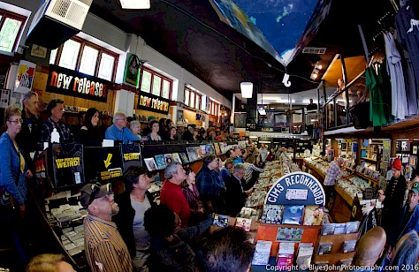 Curtis Salgado, Music Millennium, photo by John Alcala