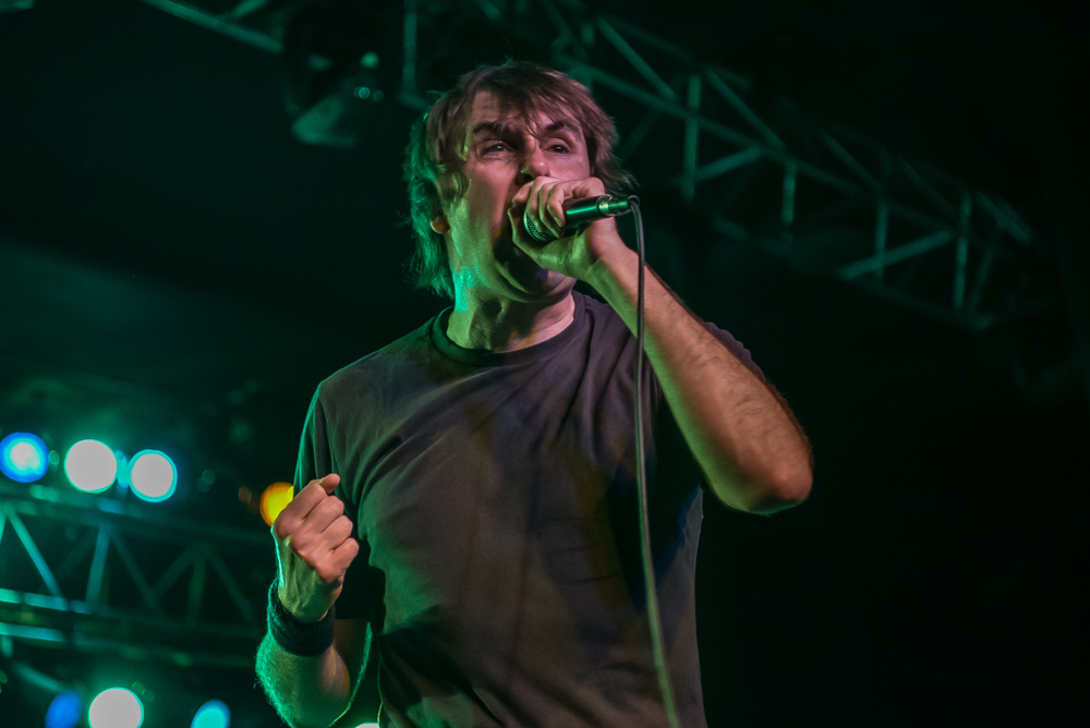 Napalm Death, Roseland Theater, photo by Miss Ellanea