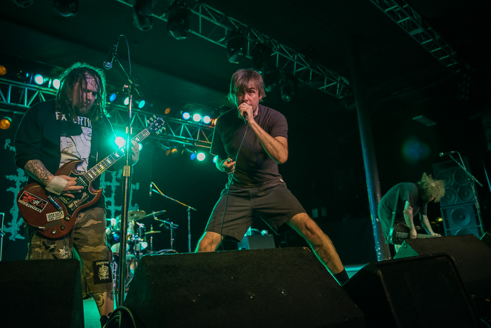 Napalm Death, Roseland Theater, photo by Miss Ellanea
