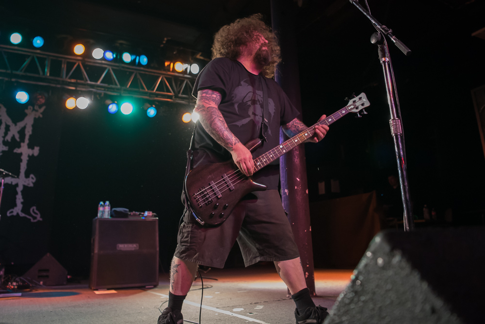Napalm Death, Roseland Theater, photo by Miss Ellanea